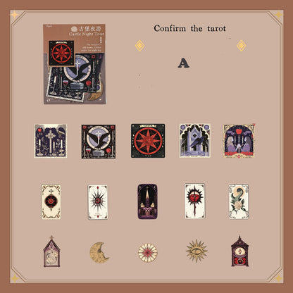 Night Tour Of The Castle Sticker 15pcs