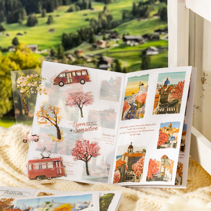 Nordic Seasons Sticker Book 18pcs