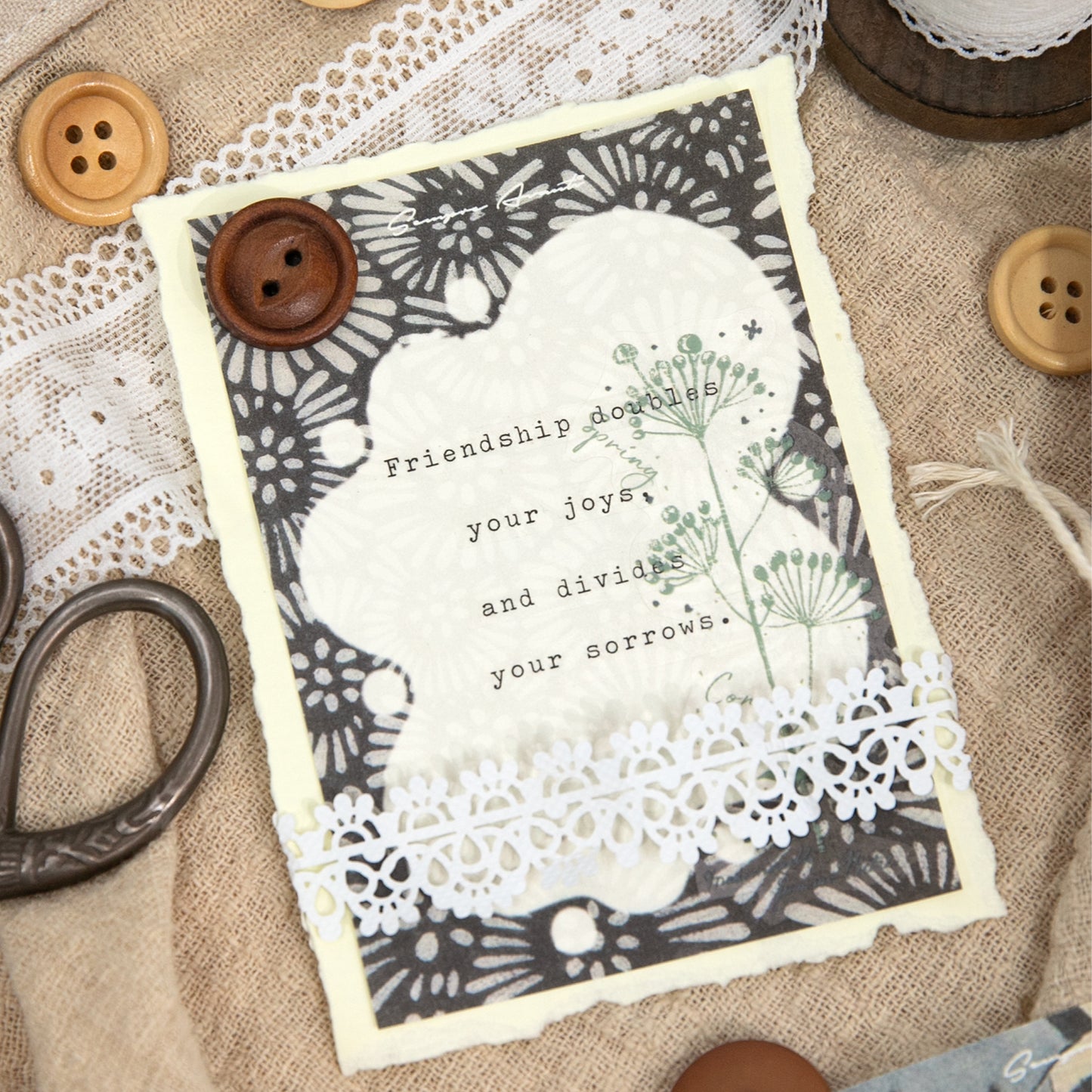 Notes From The Pine Grove Paper 100pcs