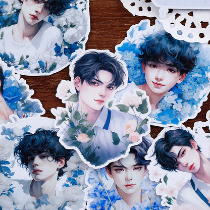 Flower and the Teenager Stickers 18pcs