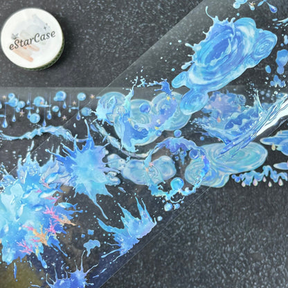 7cm*2m Ocean Wave Pattern Tape