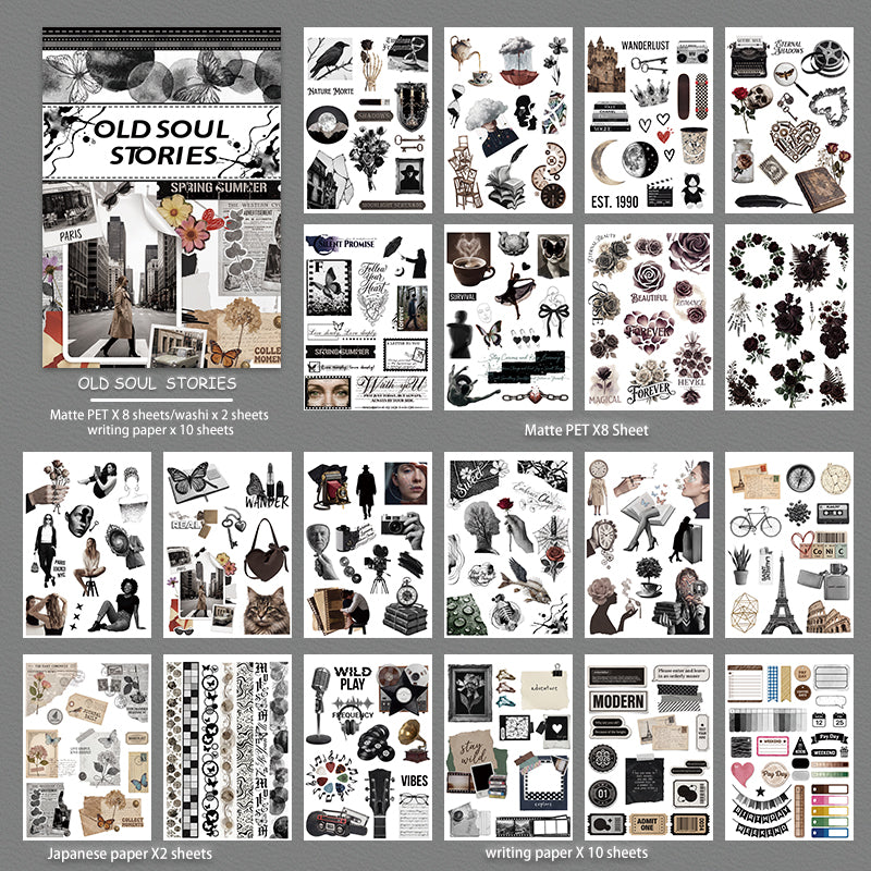 Old Soul Stories Sticker Book