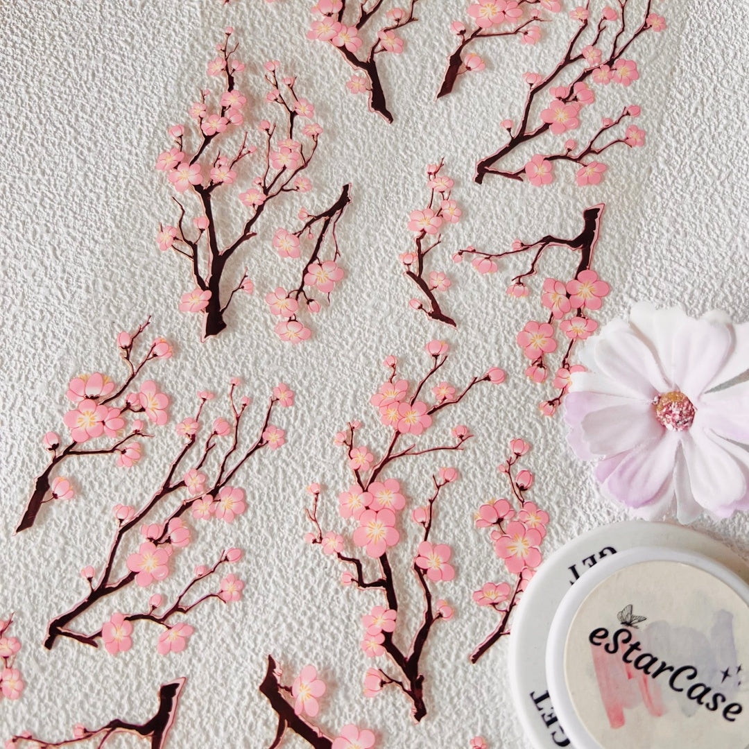 6cm*2m One Sprig of Plum Blossoms Tape