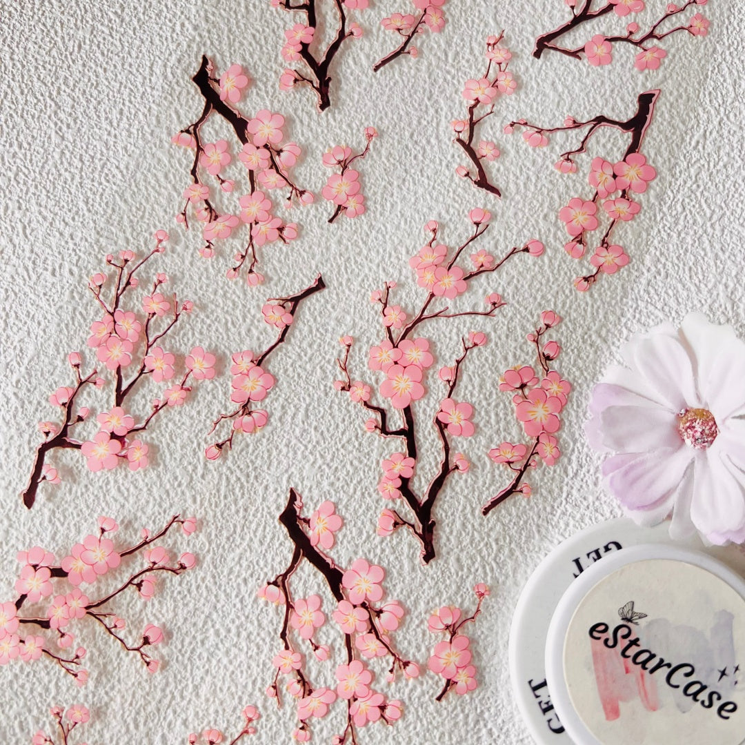 6cm*2m One Sprig of Plum Blossoms Tape