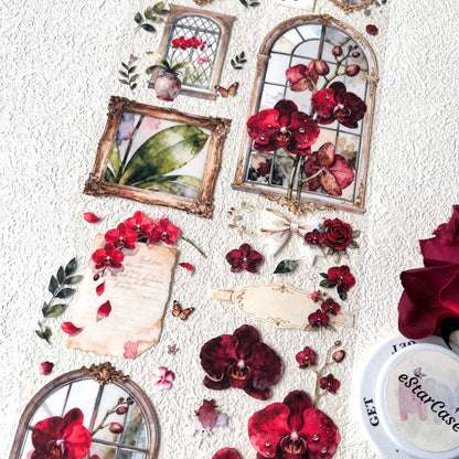 7cm*2m Orchid Butterfly Prelude Tape