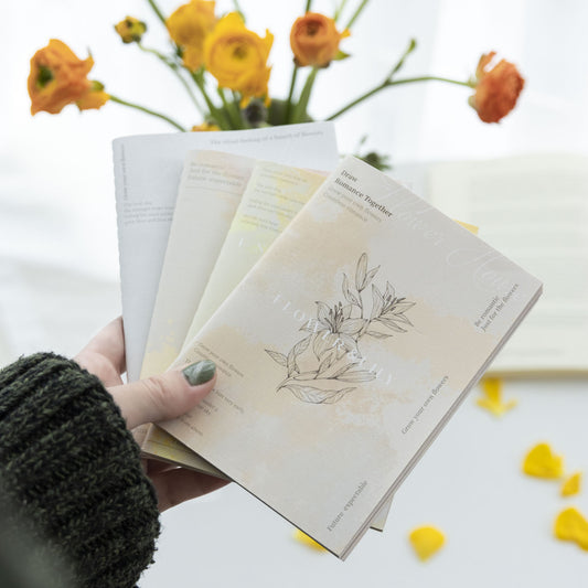Paper Flowers House Notebook