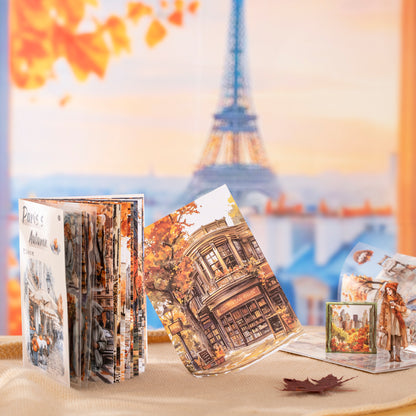 Paris's Autumn Sticker Book 20pcs