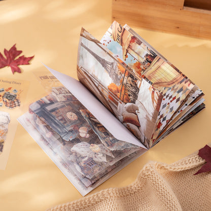 Paris's Autumn Sticker Book 20pcs