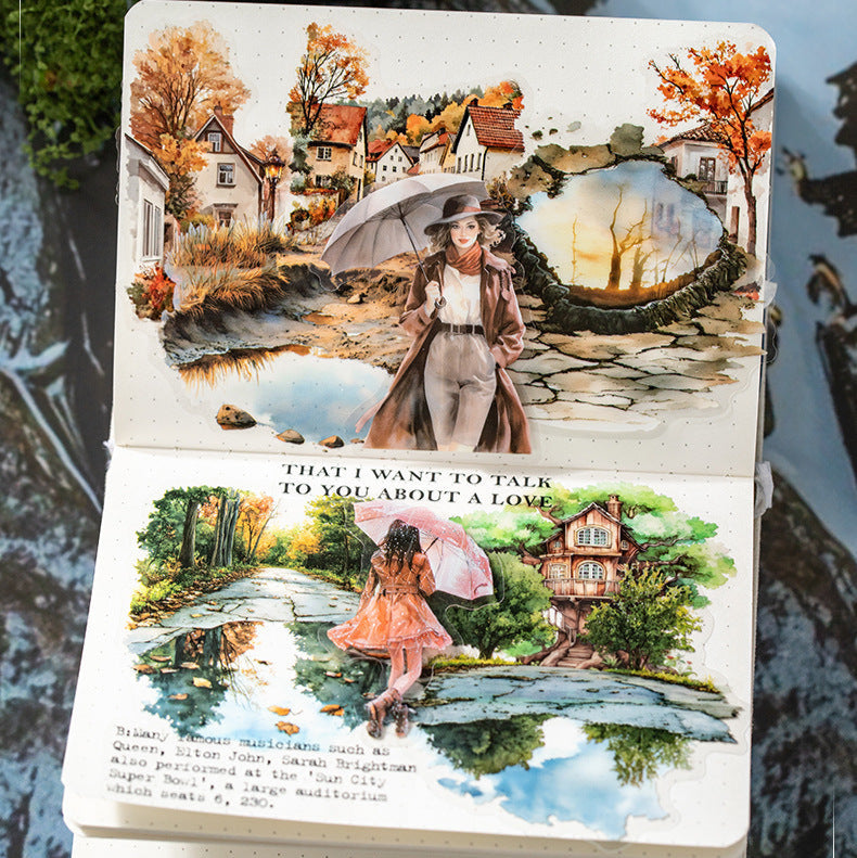 Path Of Puddles Sticker 10pcs