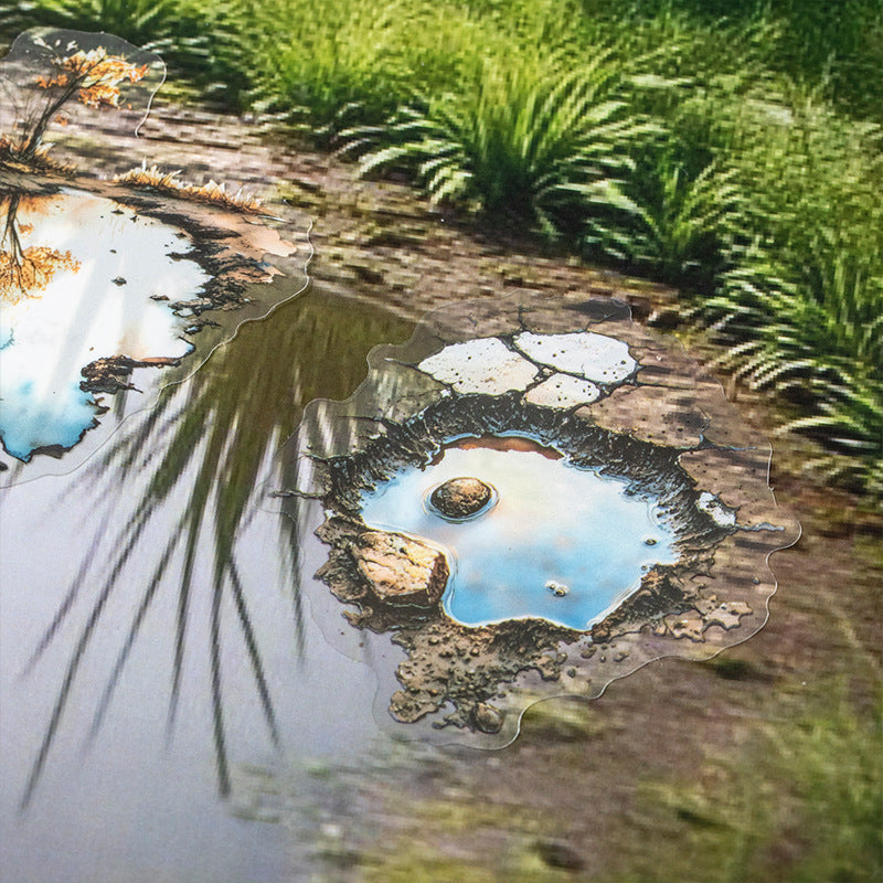 Path Of Puddles Sticker 10pcs