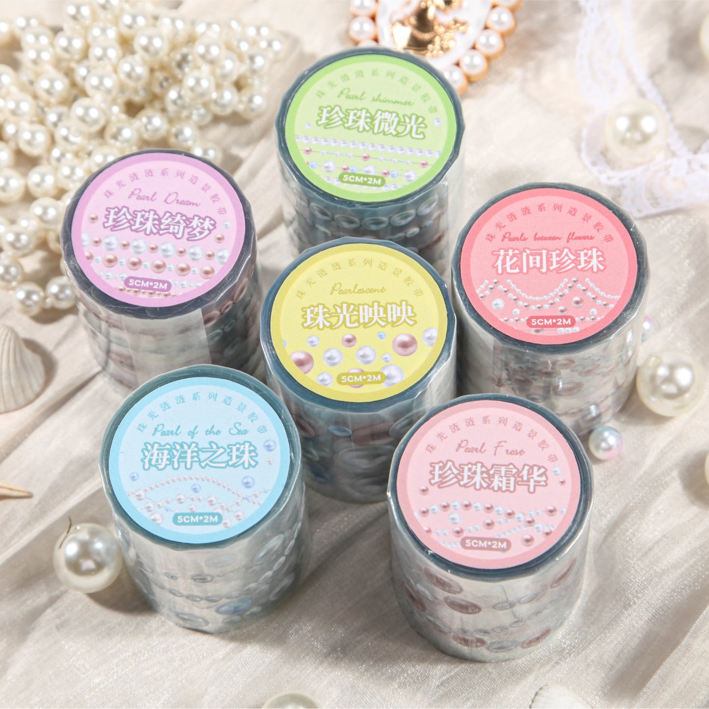 Pearlescent Ripple Tape