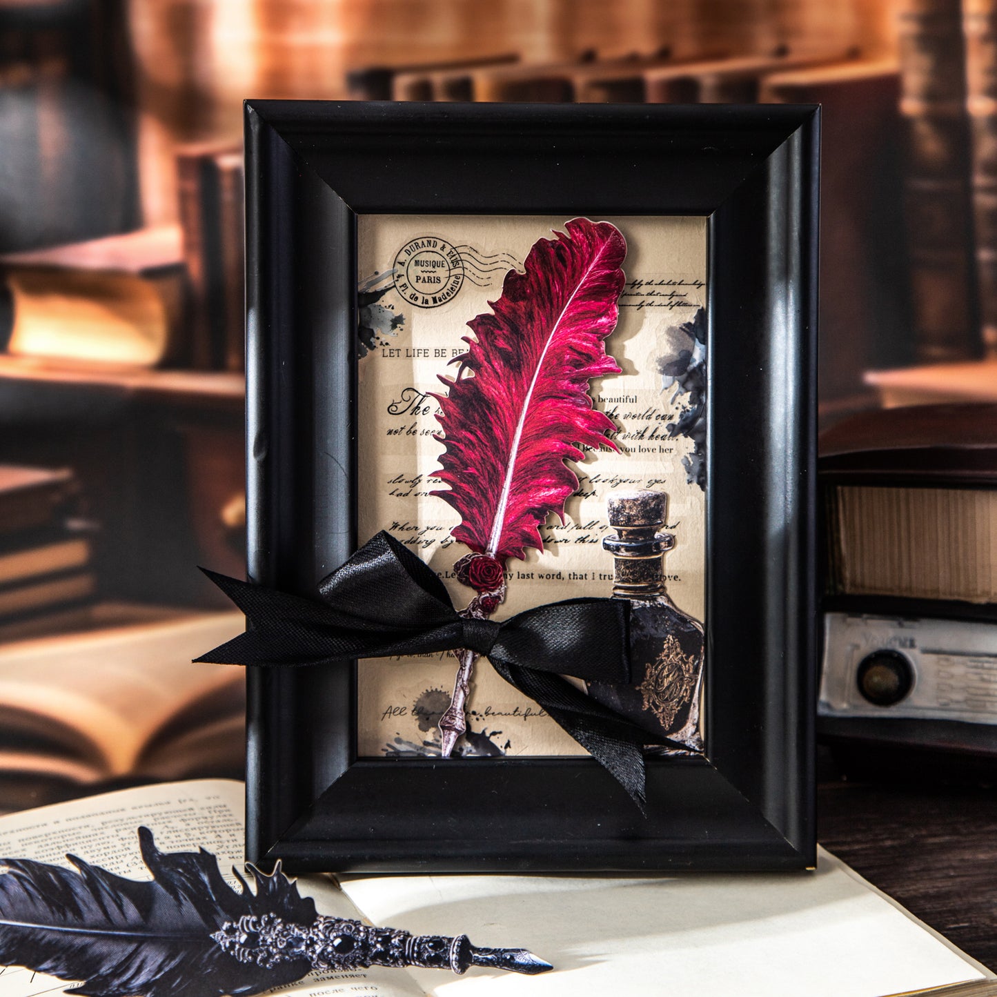 Pen And Ink Stickers 10pcs