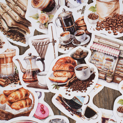 Peninsula Coffee Stickers 30pcs