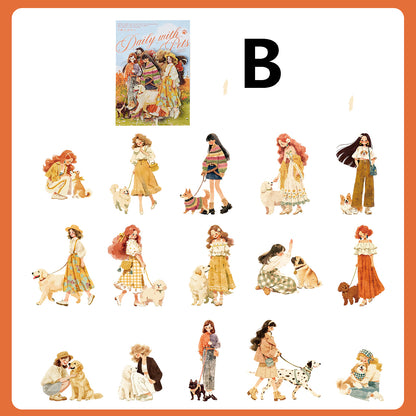 Pet Companion Daily Series Sticker 15pcs