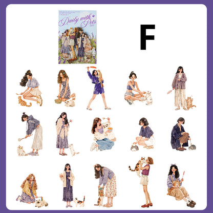 Pet Companion Daily Series Sticker 15pcs