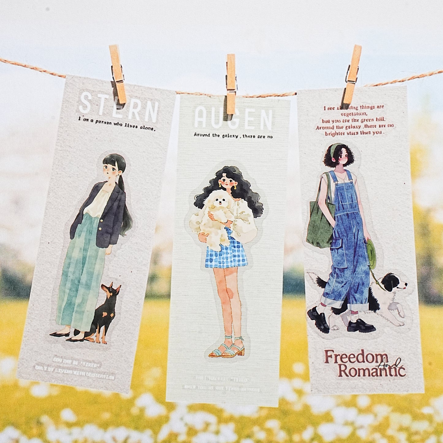 Pet Companion Daily Series Sticker 15pcs