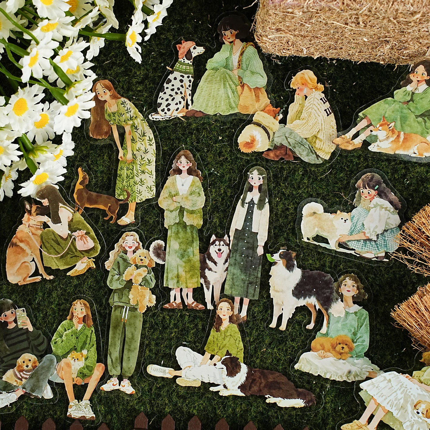 Pet Companion Daily Series Sticker 15pcs