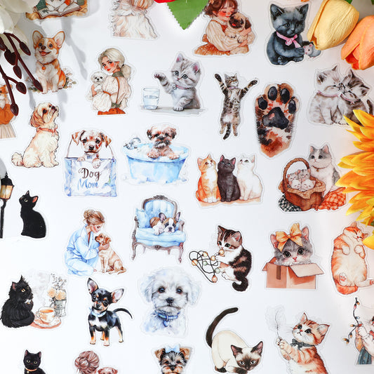 Pets in Life Sticker 40pcs
