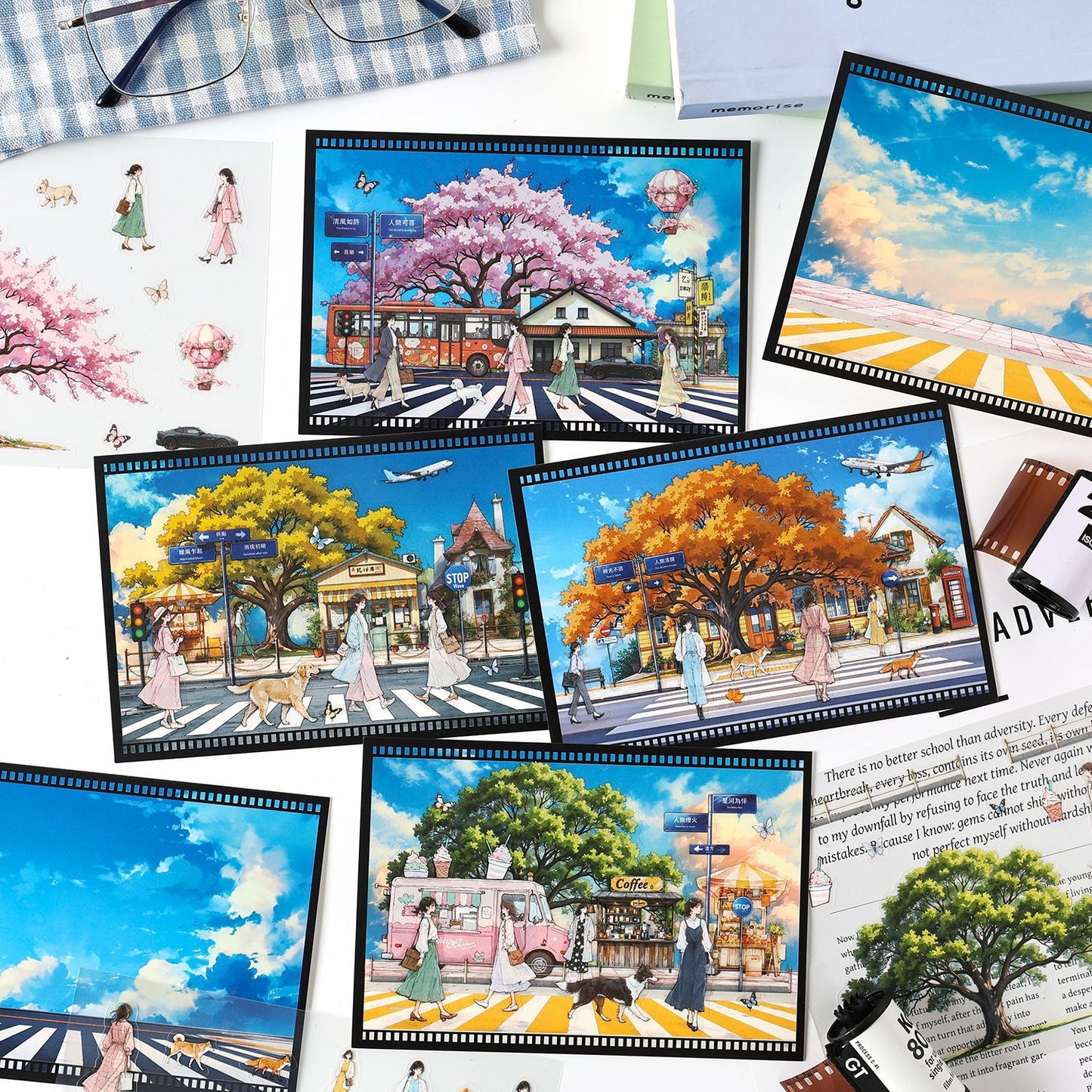 Phantom of Time Sticker 3pcs