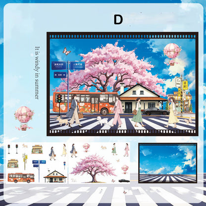 Phantom of Time Sticker 3pcs