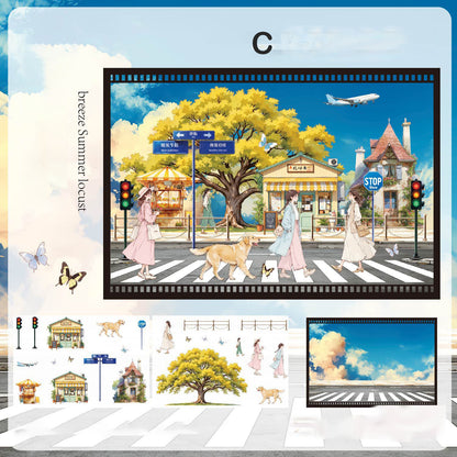 Phantom of Time Sticker 3pcs