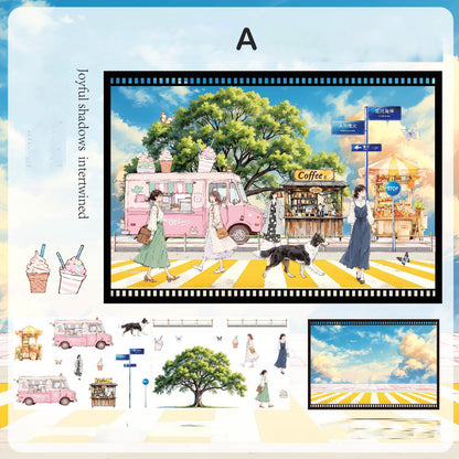 Phantom of Time Sticker 3pcs