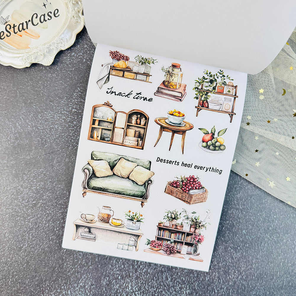 Picnic Time Stickers Book