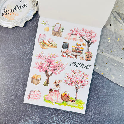 Picnic Time Stickers Book