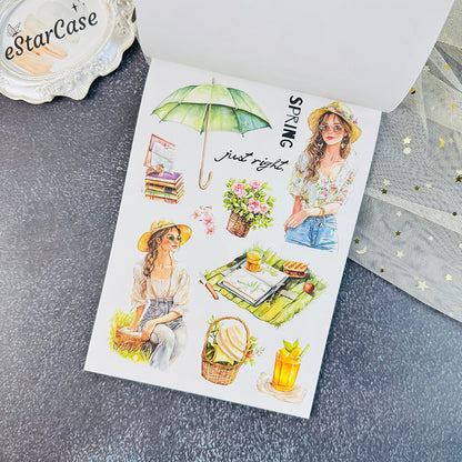 Picnic Time Stickers Book