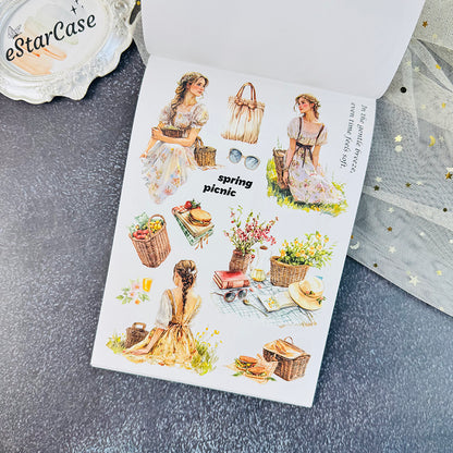 Picnic Time Stickers Book