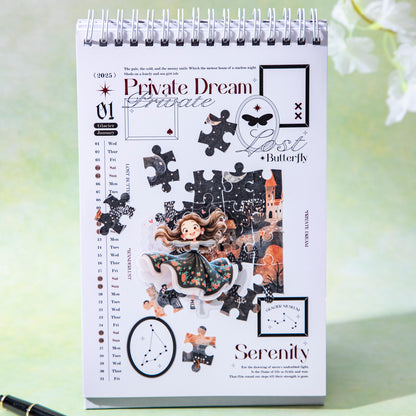 Piecing Together A Piece of Fun Sticker 5pcs