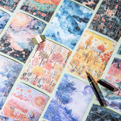 Piecing Together A Piece of Fun Sticker 5pcs