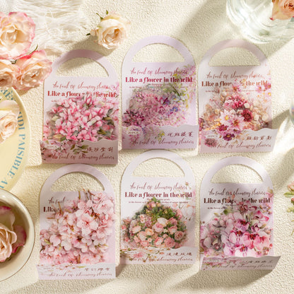 Feast of Blooming Flowers Stickers 20pcs