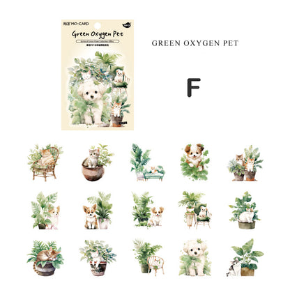 Plant Collection Stickers 30pcs