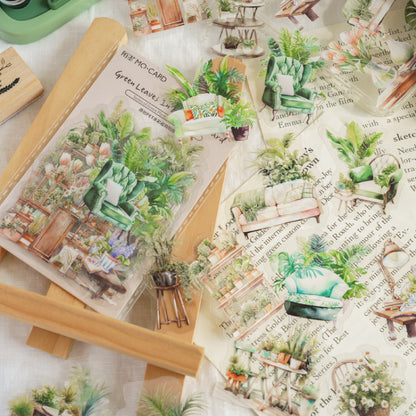 Plant Collection Stickers 30pcs