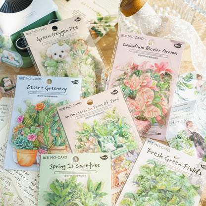 Plant Collection Stickers 30pcs