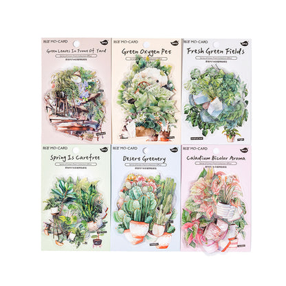 Plant Collection Stickers 30pcs