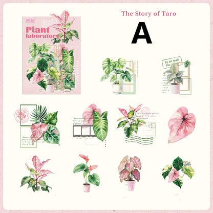 Plant Laboratory Stickers 20pcs