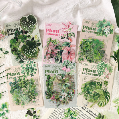 Plant Laboratory Stickers 20pcs