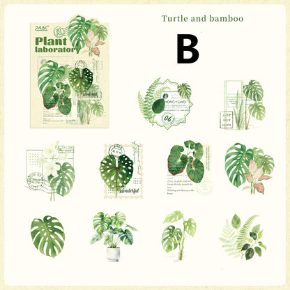 Plant Laboratory Stickers 20pcs