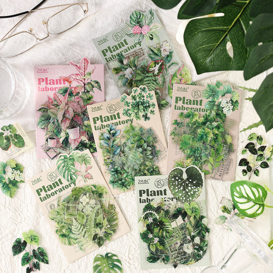 Plant Laboratory Stickers 20pcs
