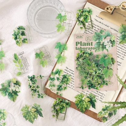 Plant Laboratory Stickers 20pcs