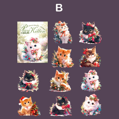 Play Kitten Stickers 10pcs