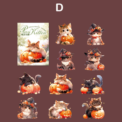 Play Kitten Stickers 10pcs