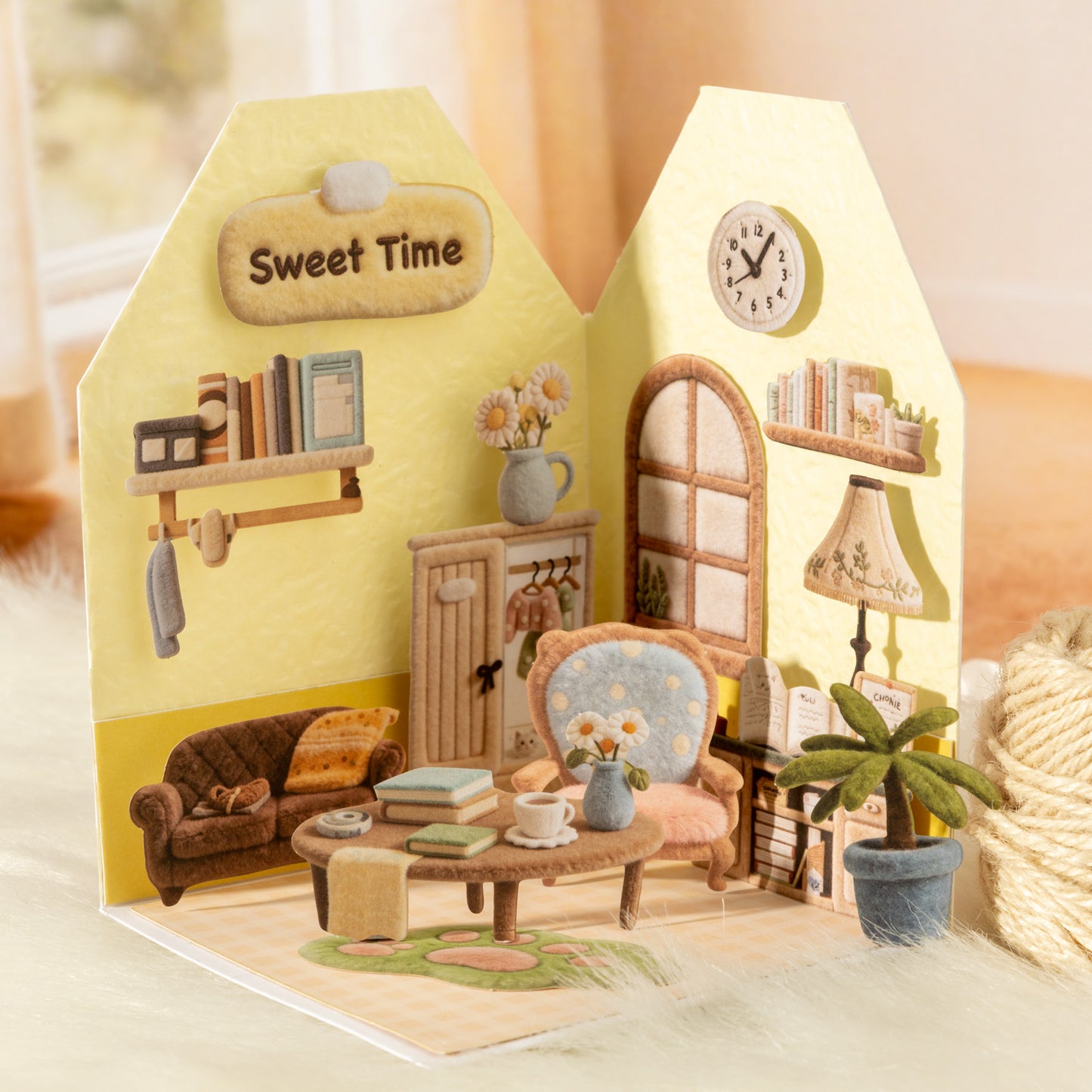 Plush House Sticker 30pcs