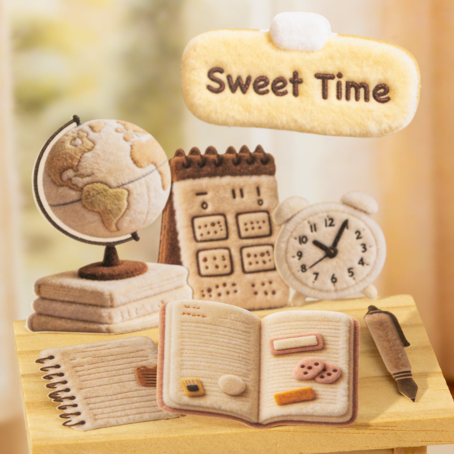 Plush House Sticker 30pcs