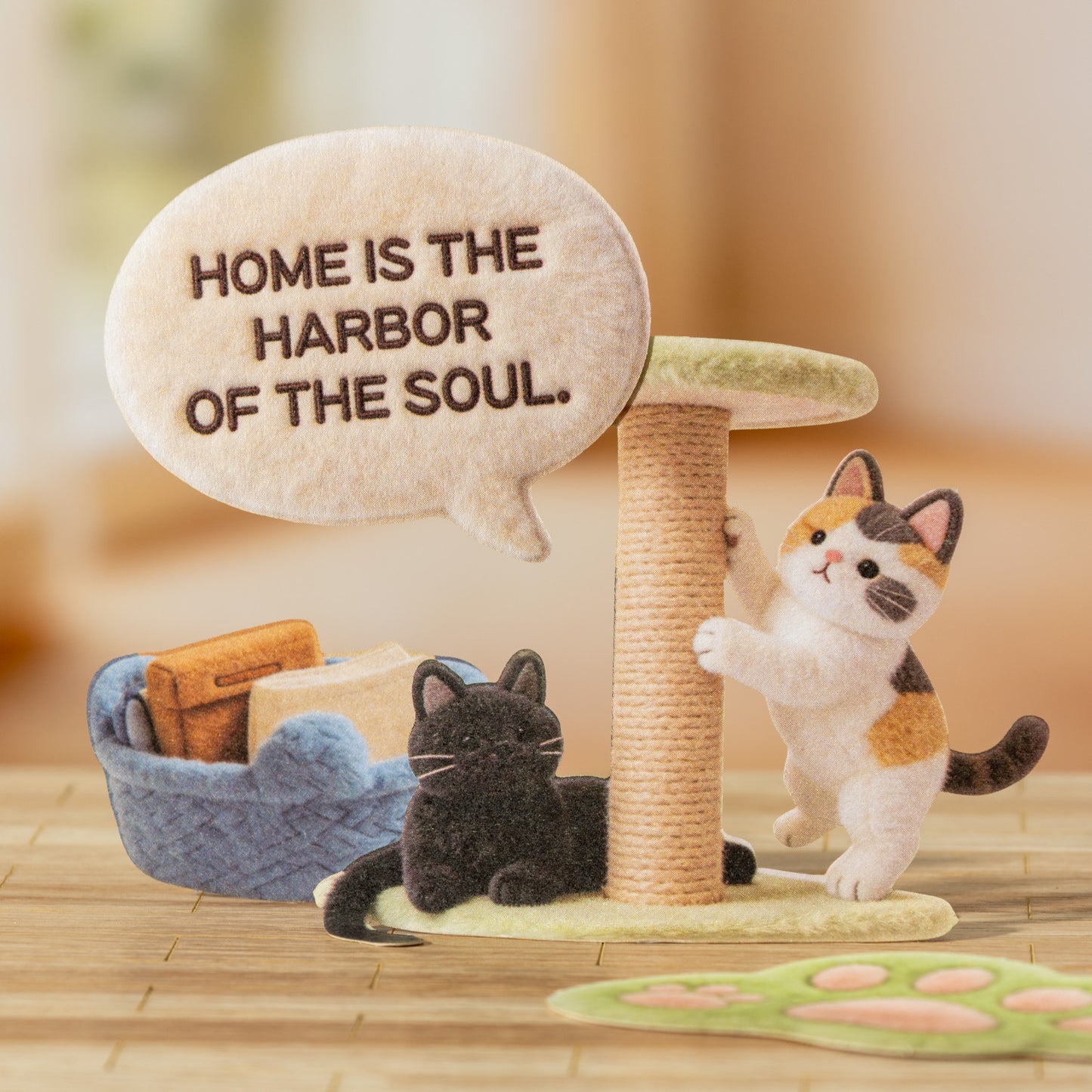 Plush House Sticker 30pcs