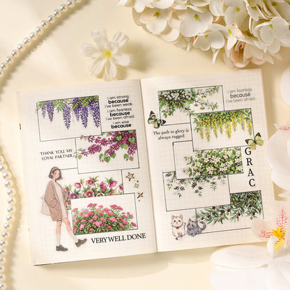 Poems of Gorgeous Splendor Sticker 20pcs