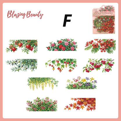 Poems of Gorgeous Splendor Sticker 20pcs