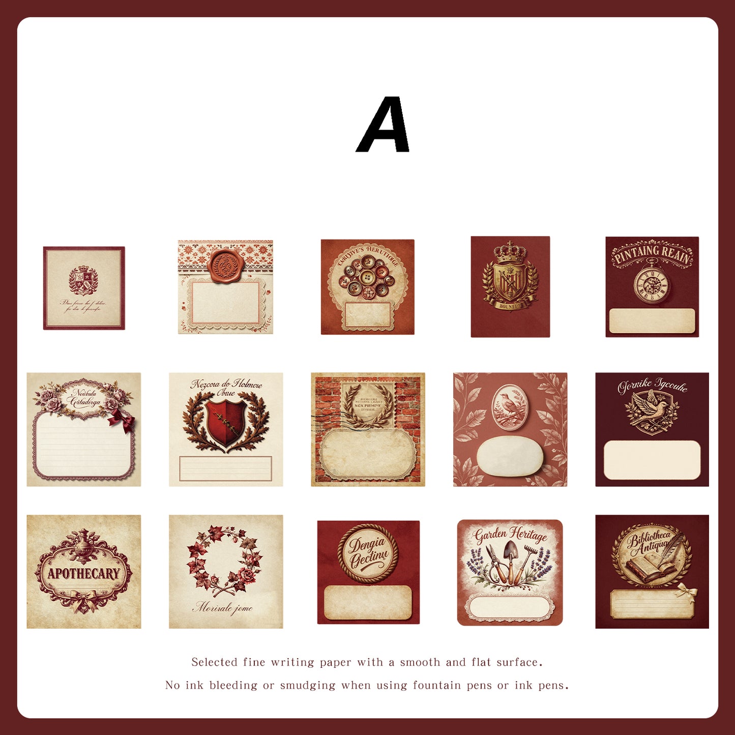 Poems of Old Dreams & Tiny Treasures  Sticker 15pcs